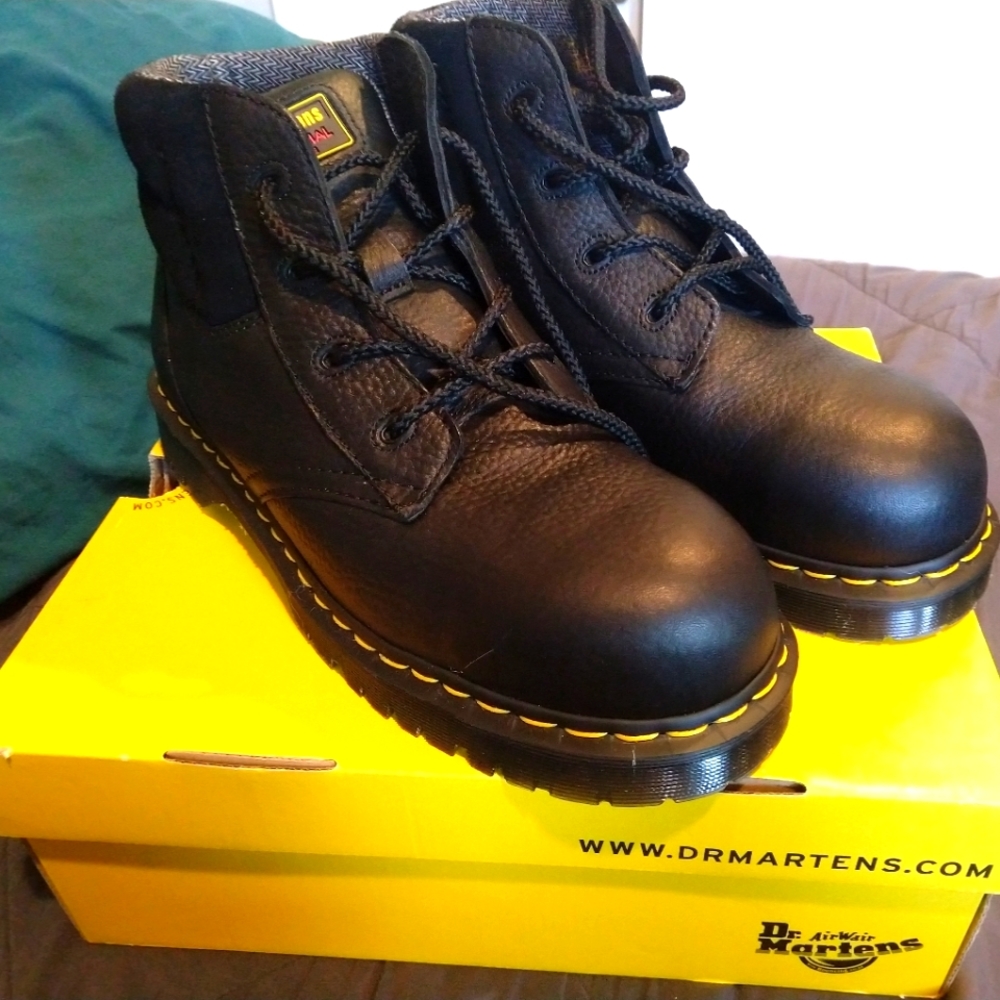 Dr. Martens Industrial Bear+Suede Icon 4 Work Boots